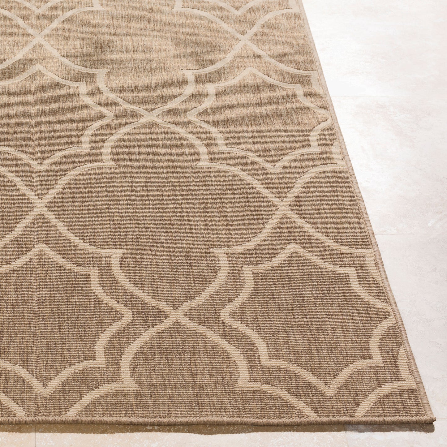 Alfresco ALF-9587 2' x 4' Machine Woven Indoor/Outdoor Accent Rug