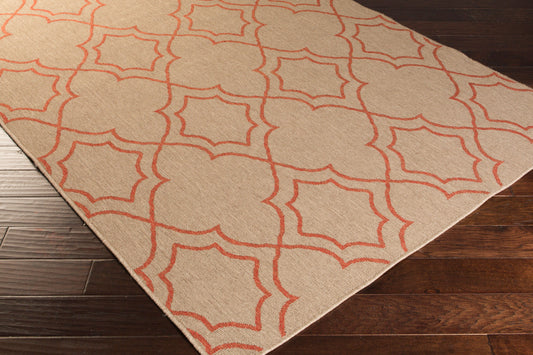 Alfombra tejida a máquina para interior y exterior Alfresco ALF-9588 de 1,83 m x 2,74 m