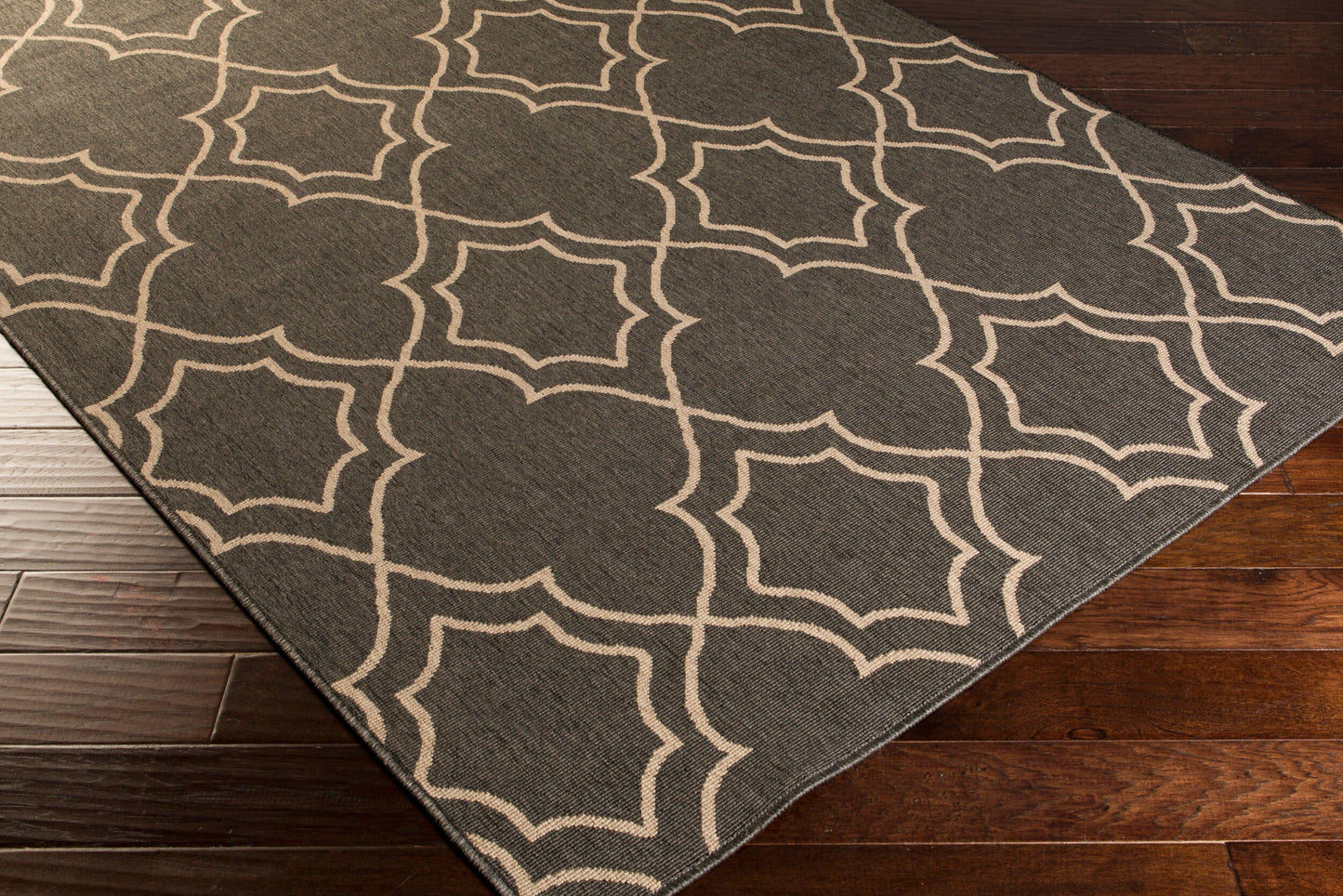 Alfresco ALF-9590 12ft Runner Machine Woven Indoor/Outdoor Runner Rug