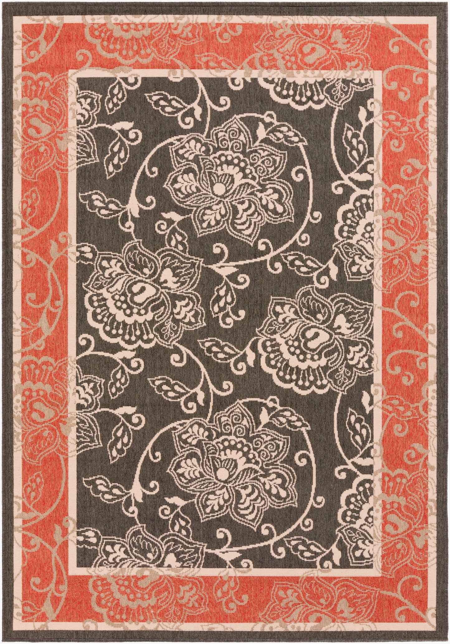 Alfresco ALF-9592 2' x 4' Machine Woven Indoor/Outdoor Accent Rug