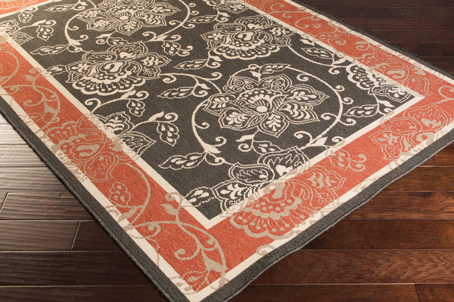 Alfresco ALF-9592 2' x 4' Machine Woven Indoor/Outdoor Accent Rug