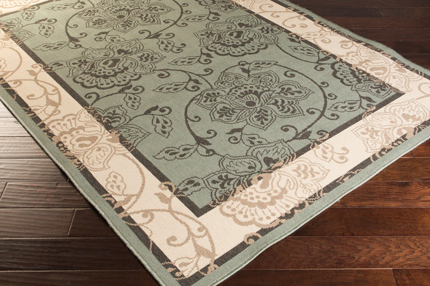 Alfresco ALF-9594 8ft Runner Machine Woven Indoor/Outdoor Runner Rug