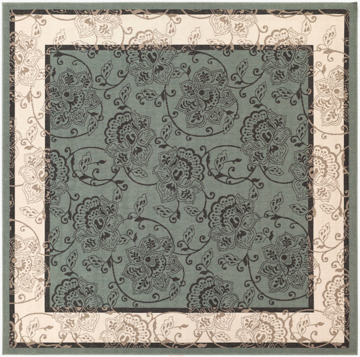 Alfombra Alfresco ALF-9594 de 2,7 m, tejida a máquina, para interior y exterior