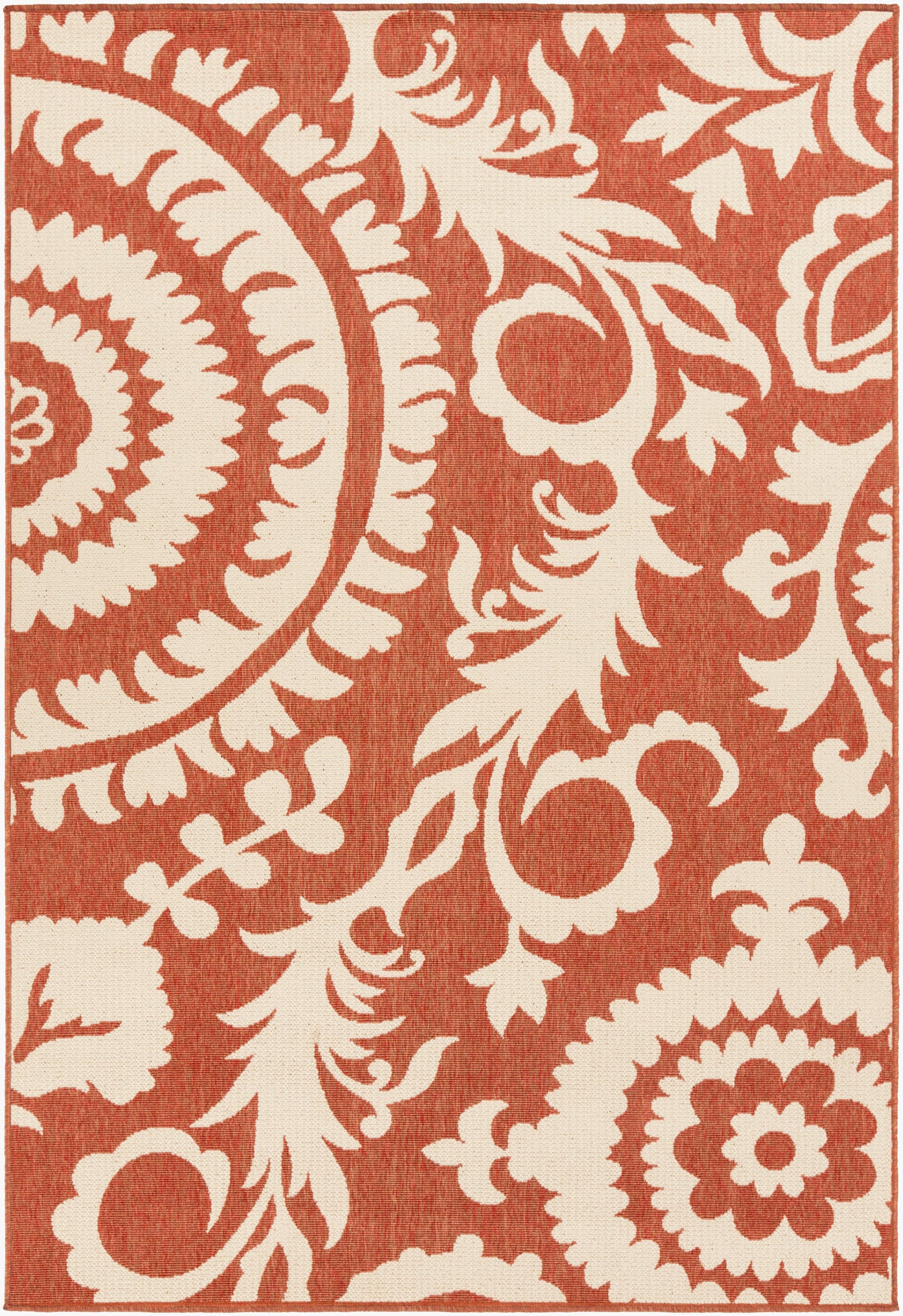 Alfresco ALF-9613 2' x 4' Machine Woven Indoor/Outdoor Accent Rug