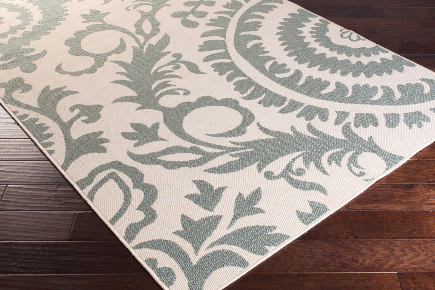 Alfresco ALF-9614 2' x 4' Machine Woven Indoor/Outdoor Accent Rug