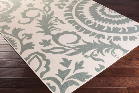 Alfombra tejida a máquina para interior y exterior Alfresco ALF-9614 de 1,52 m x 2,13 m