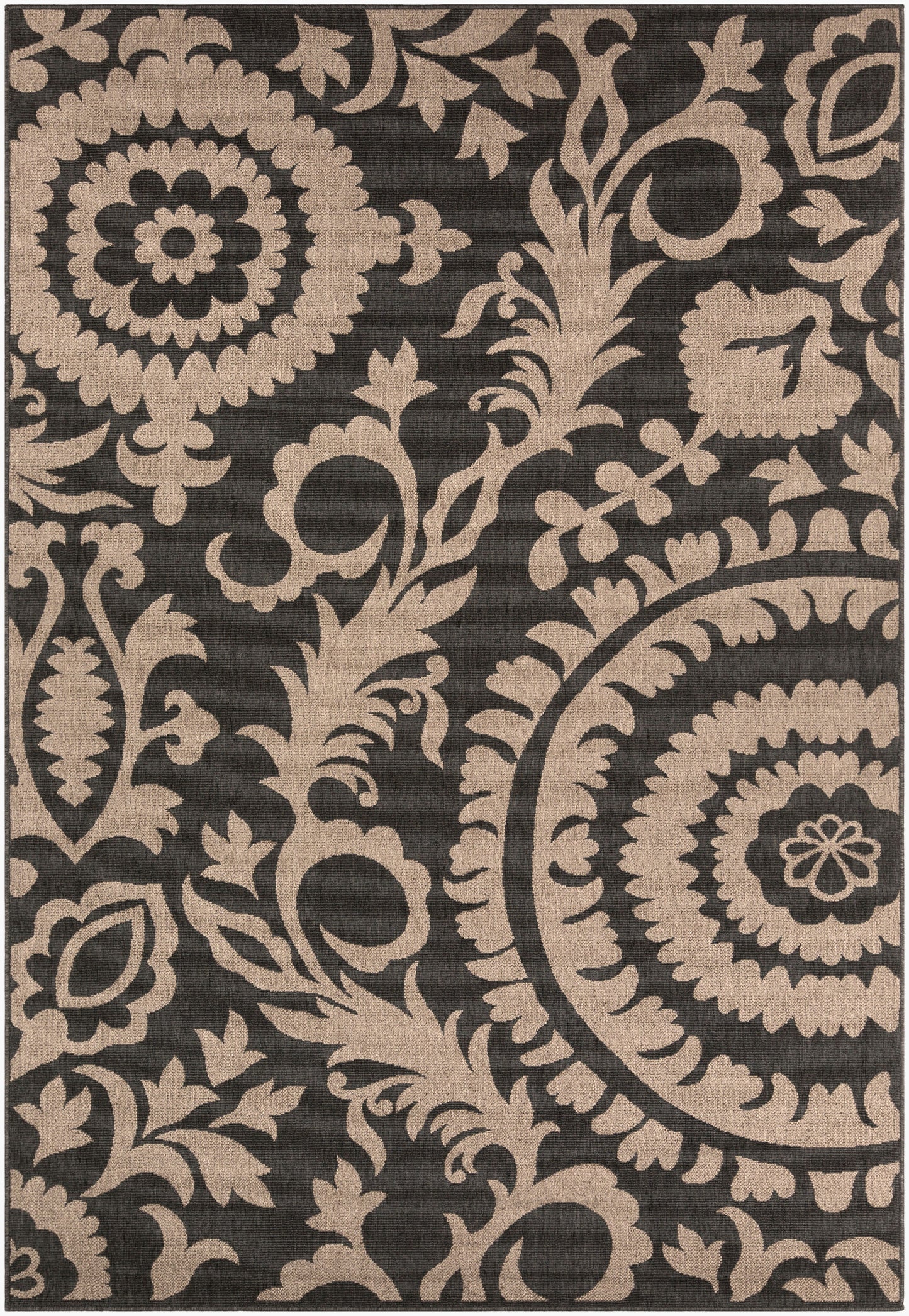 Alfresco ALF-9615 7' x 10' Machine Woven Indoor/Outdoor Area Rug