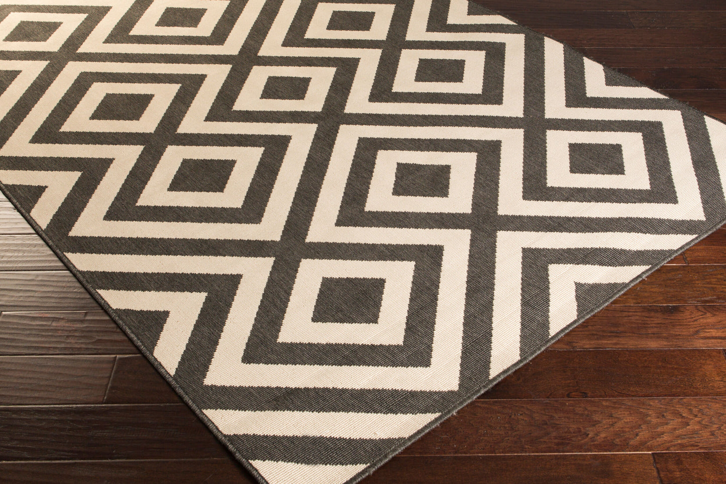 Alfresco ALF-9639 2' x 4' Machine Woven Indoor/Outdoor Accent Rug