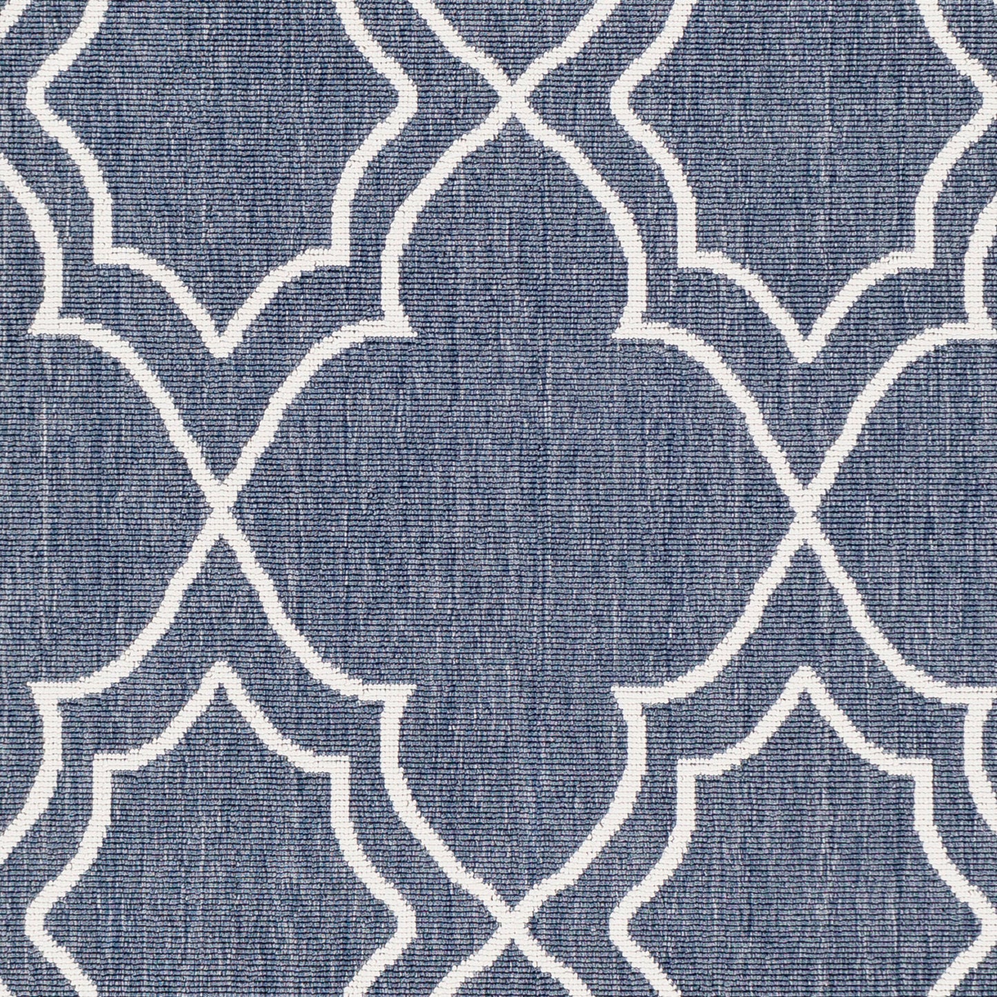 Alfombra decorativa tejida a máquina Alfresco ALF-9650 de 90 x 150 cm para interiores y exteriores