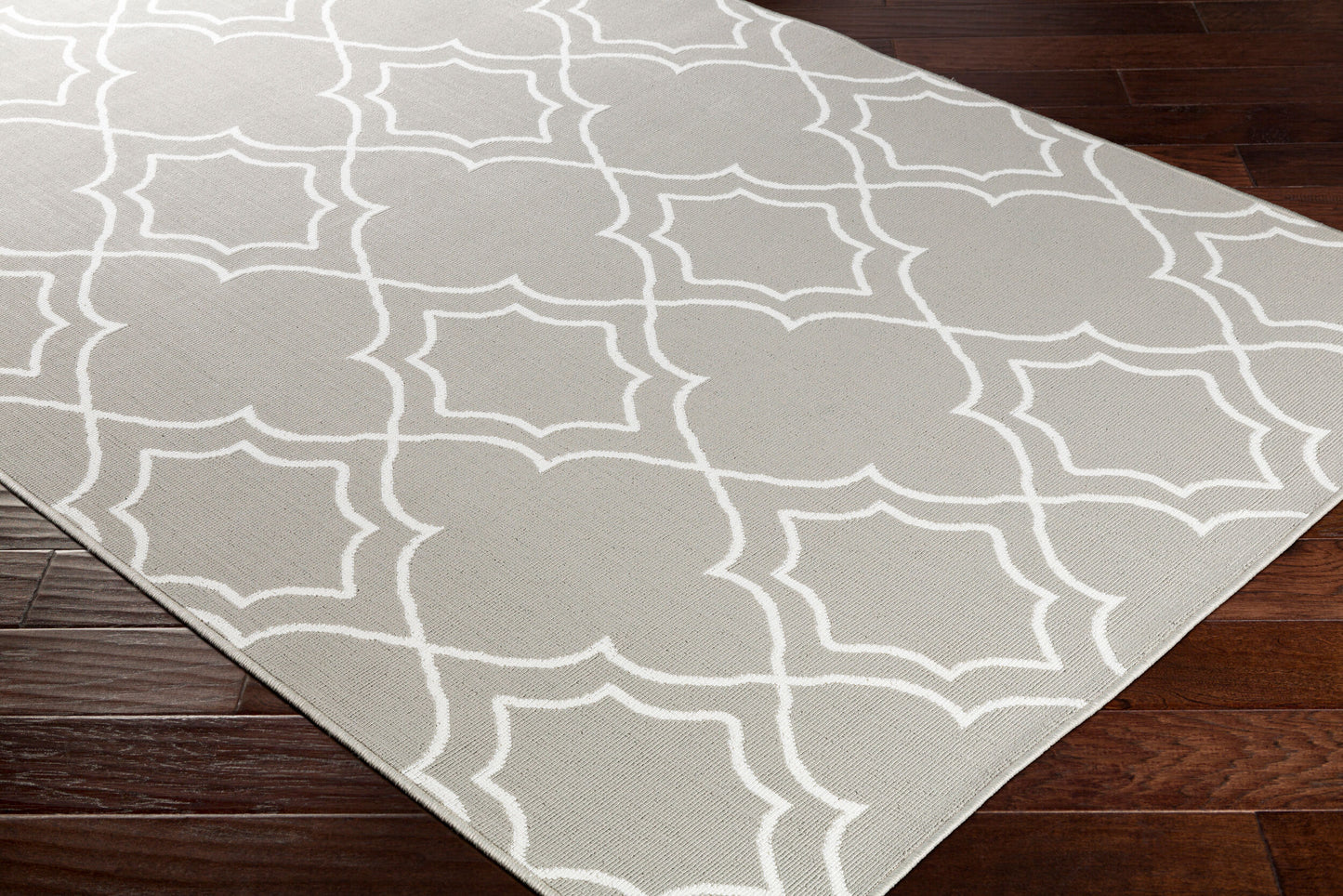 Alfresco ALF-9651 7ft Square Machine Woven Indoor/Outdoor Area Rug
