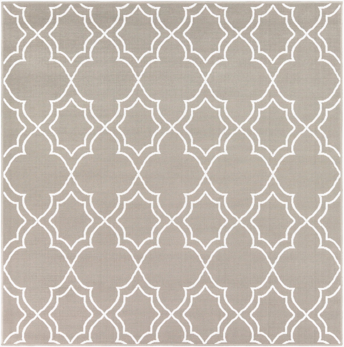 Alfresco ALF-9651 7ft Square Machine Woven Indoor/Outdoor Area Rug