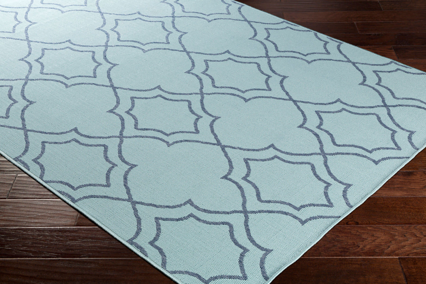 Alfresco ALF-9652 7ft Square Machine Woven Indoor/Outdoor Area Rug
