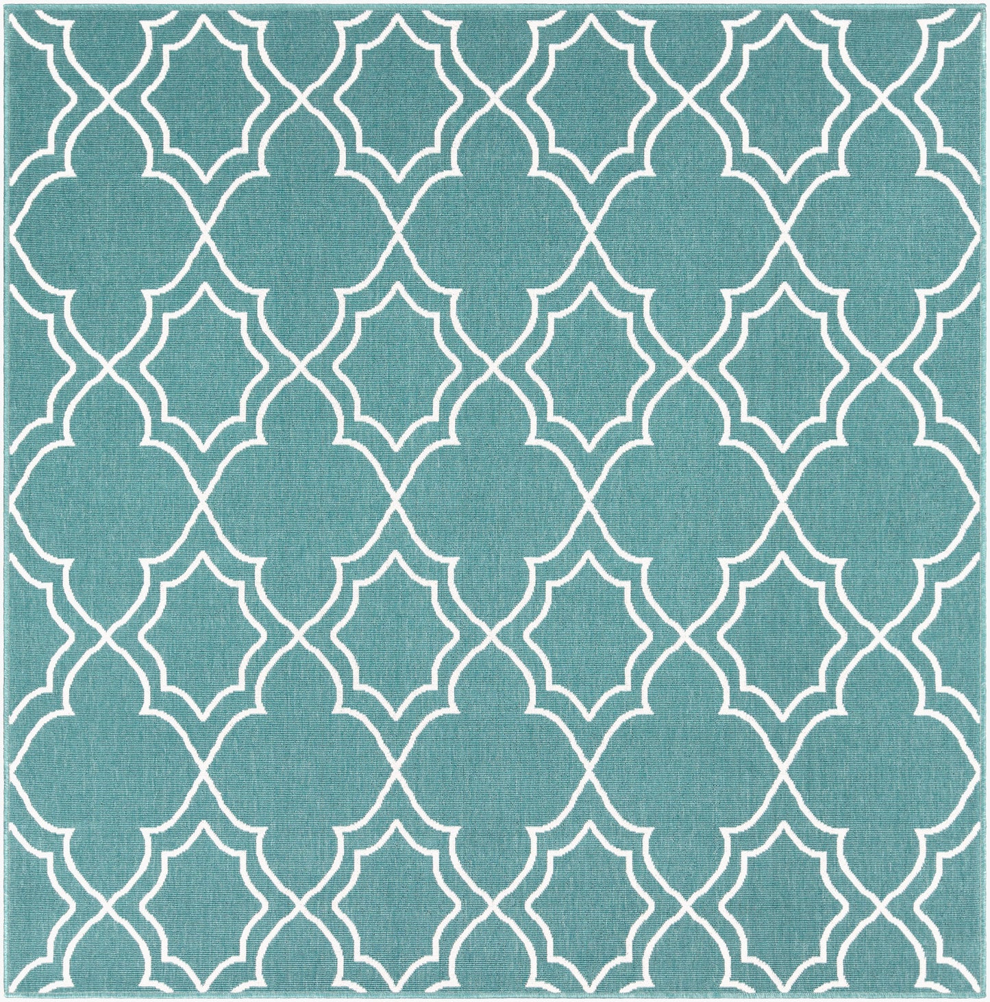 Alfresco ALF-9653 9ft Square Machine Woven Indoor/Outdoor Area Rug