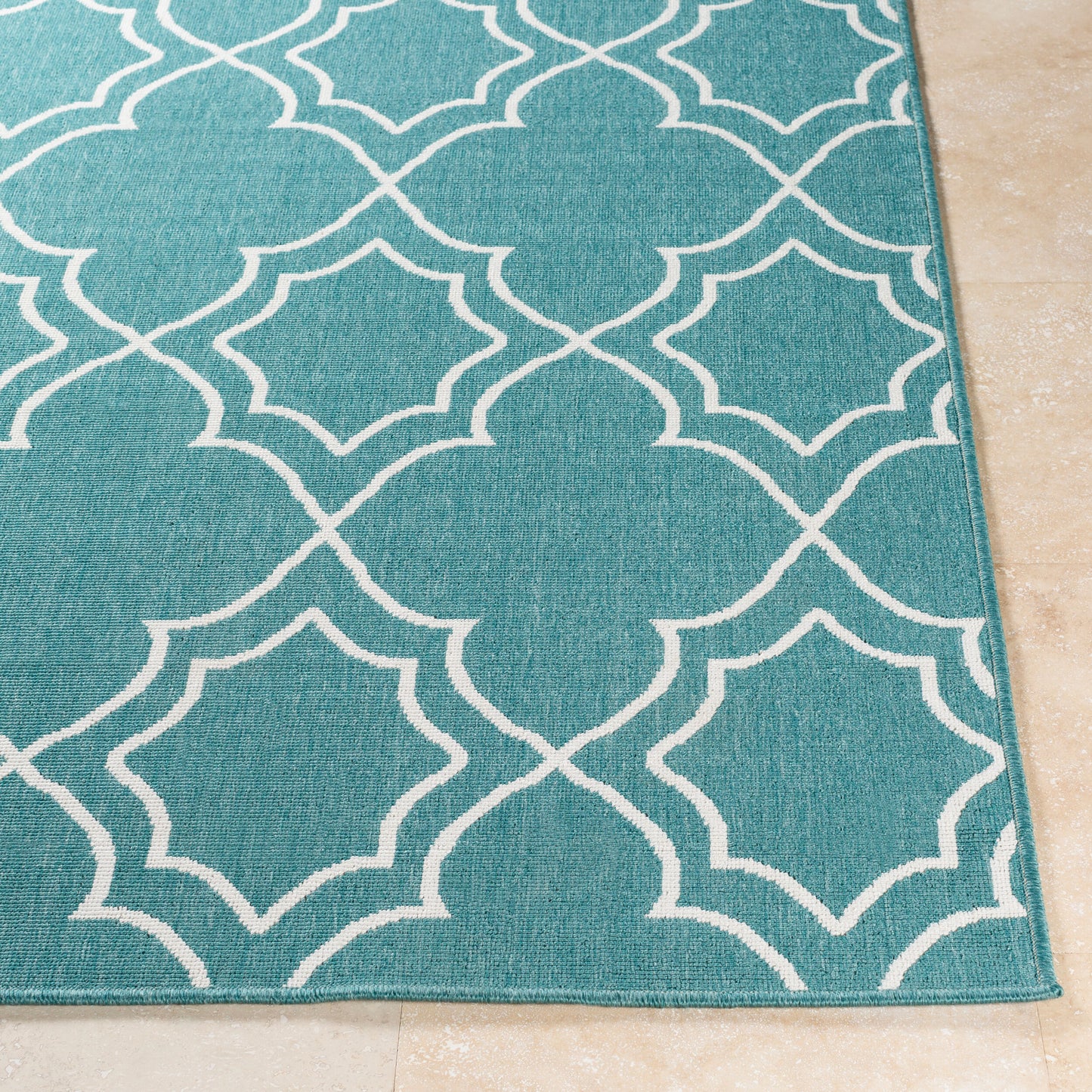 Alfresco ALF-9653 2' x 4' Machine Woven Indoor/Outdoor Accent Rug