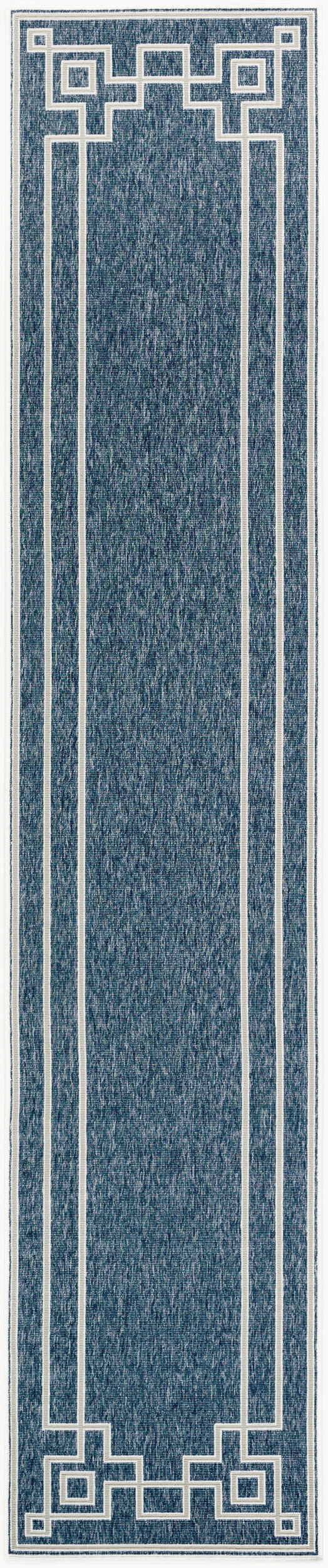 Alfresco ALF-9654 12ft Runner Machine Woven Indoor/Outdoor Runner Rug