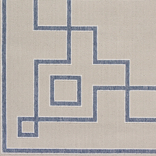 Alfombra tejida a máquina para interior y exterior Alfresco ALF-9656 de 2,13 m x 3,05 m