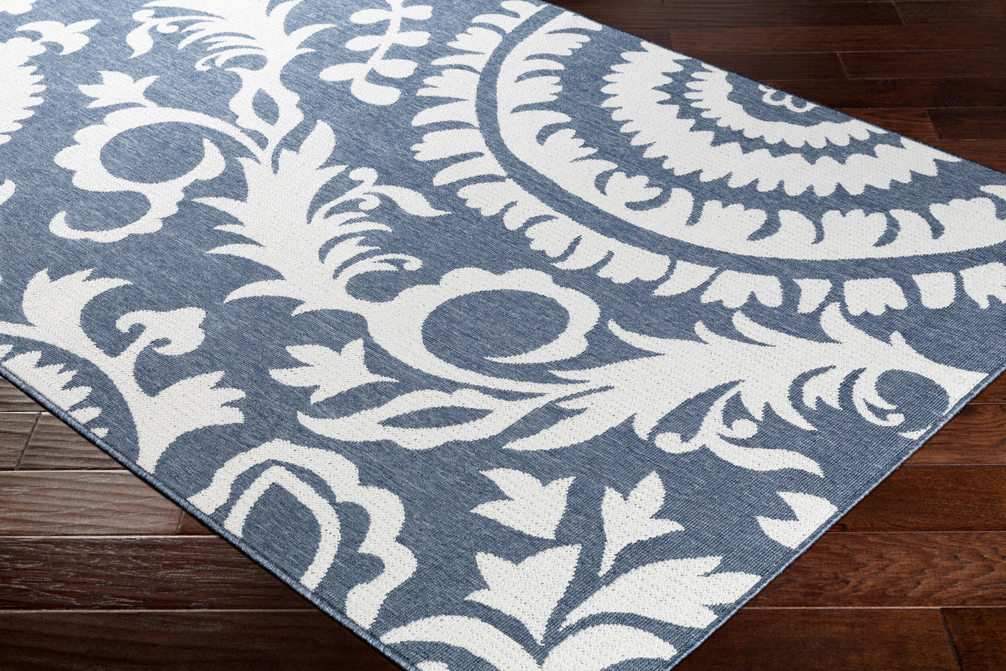 Alfombra Alfresco ALF-9658 de 2,13 m, tejida a máquina, para interior y exterior