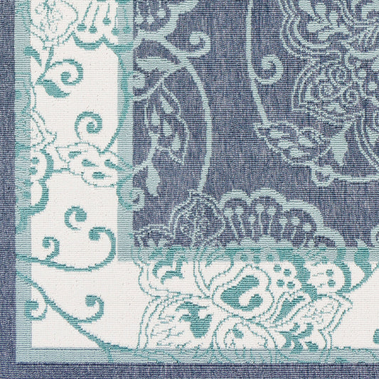 Alfombra Alfresco ALF-9660 de 3,6 m, tejida a máquina, para interior y exterior