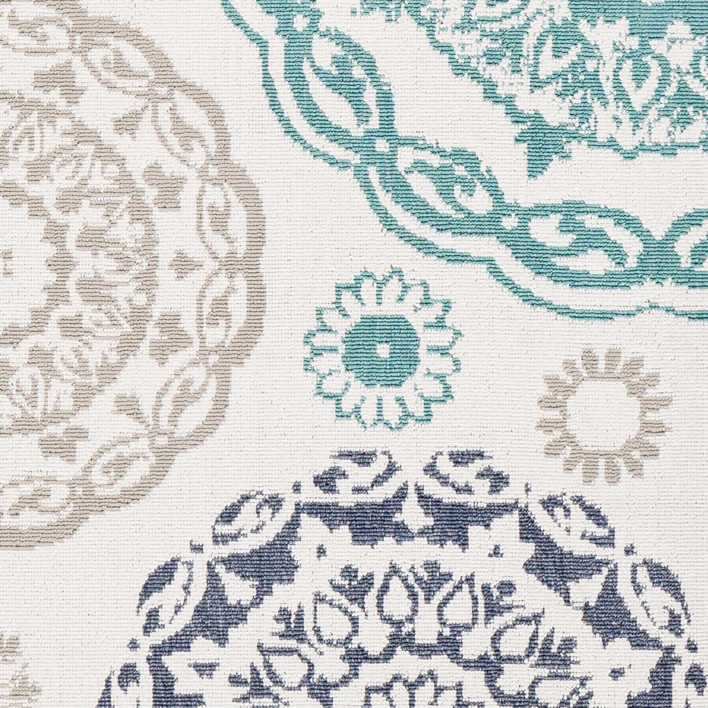 Alfresco ALF-9665 2' x 4' Machine Woven Indoor/Outdoor Accent Rug