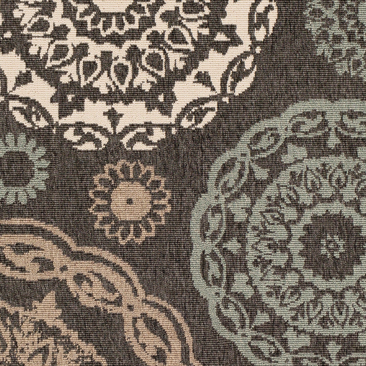 Alfresco ALF-9668 9ft Square Machine Woven Indoor/Outdoor Area Rug