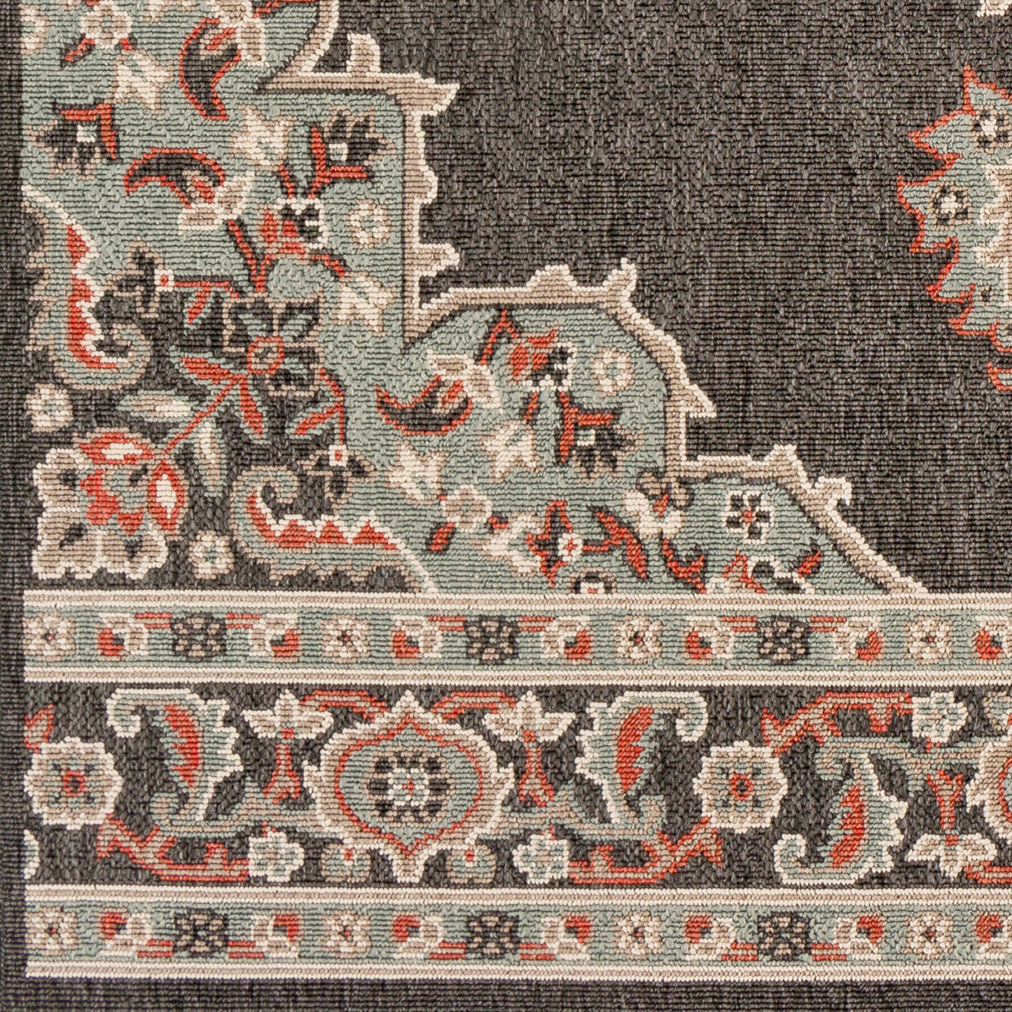 Alfresco ALF-9671 12ft Runner Machine Woven Indoor/Outdoor Runner Rug