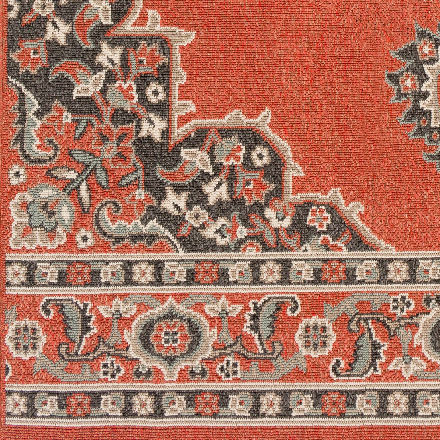 Alfresco ALF-9672 2' x 4' Machine Woven Indoor/Outdoor Accent Rug