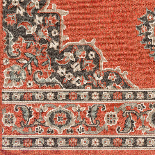 Alfombra Alfresco ALF-9672 de 2,13 m, tejida a máquina, para interior y exterior