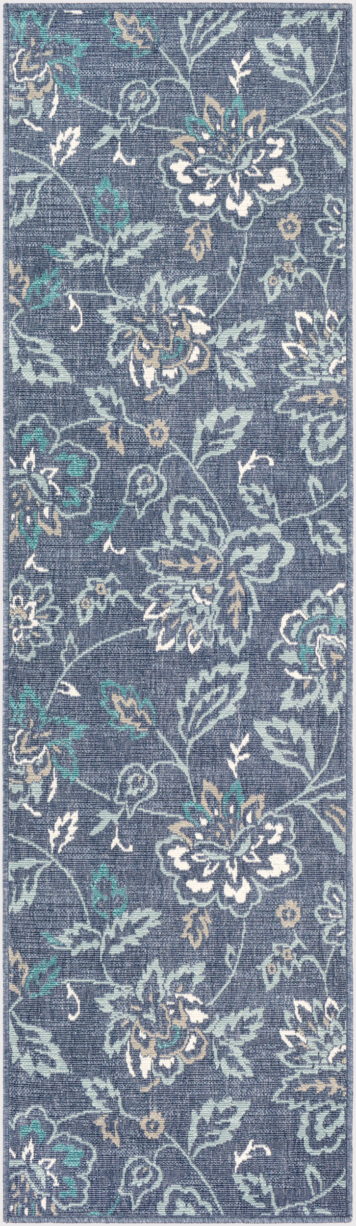 Alfresco ALF-9673 12ft Runner Machine Woven Indoor/Outdoor Runner Rug