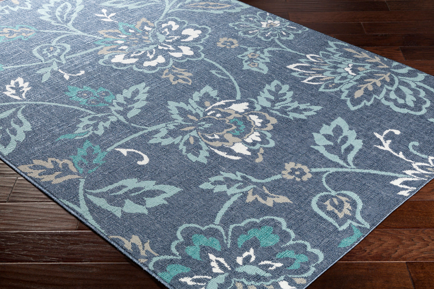 Alfresco ALF-9673 12ft Runner Machine Woven Indoor/Outdoor Runner Rug