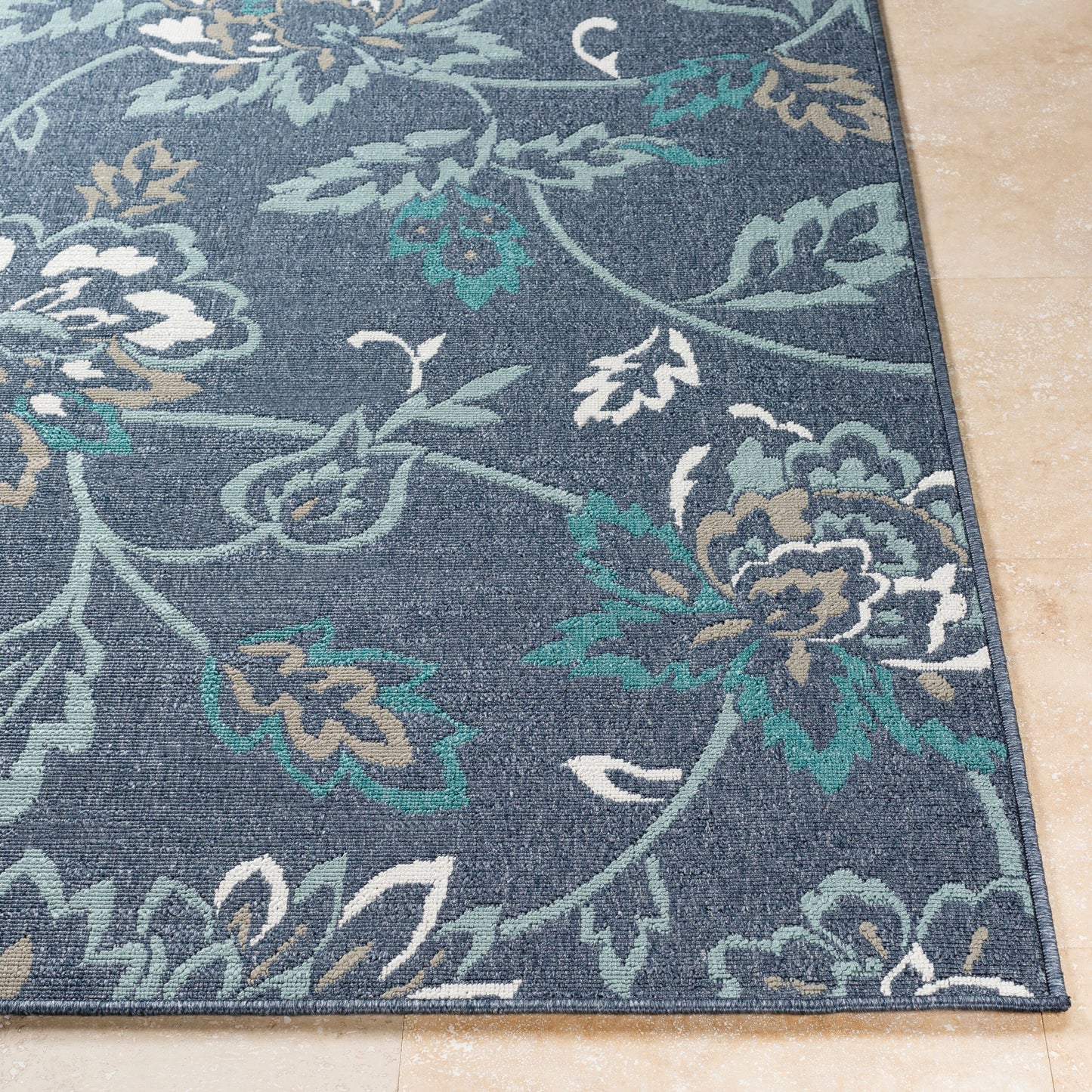 Alfresco ALF-9673 12ft Runner Machine Woven Indoor/Outdoor Runner Rug