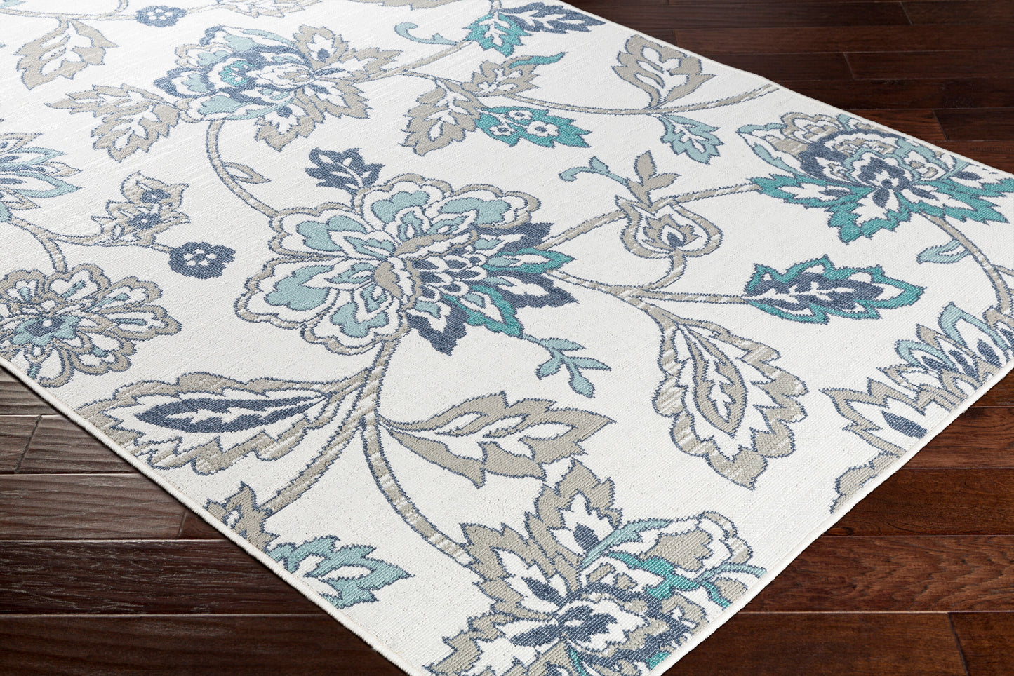 Alfresco ALF-9674 7ft Square Machine Woven Indoor/Outdoor Area Rug