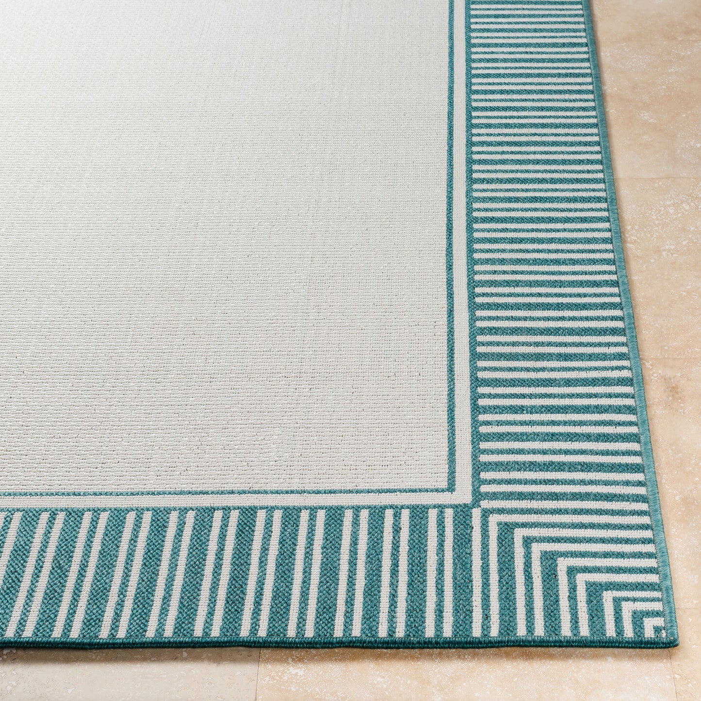 Alfresco ALF-9680 2' x 4' Machine Woven Indoor/Outdoor Accent Rug