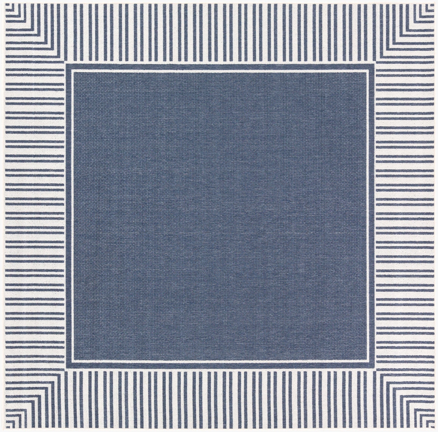 Alfresco ALF-9682 9ft Square Machine Woven Indoor/Outdoor Area Rug