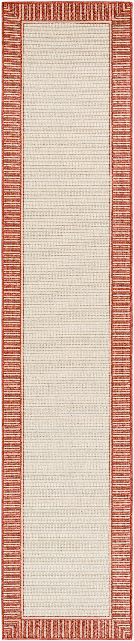 Alfresco ALF-9683 12ft Runner Machine Woven Indoor/Outdoor Runner Rug