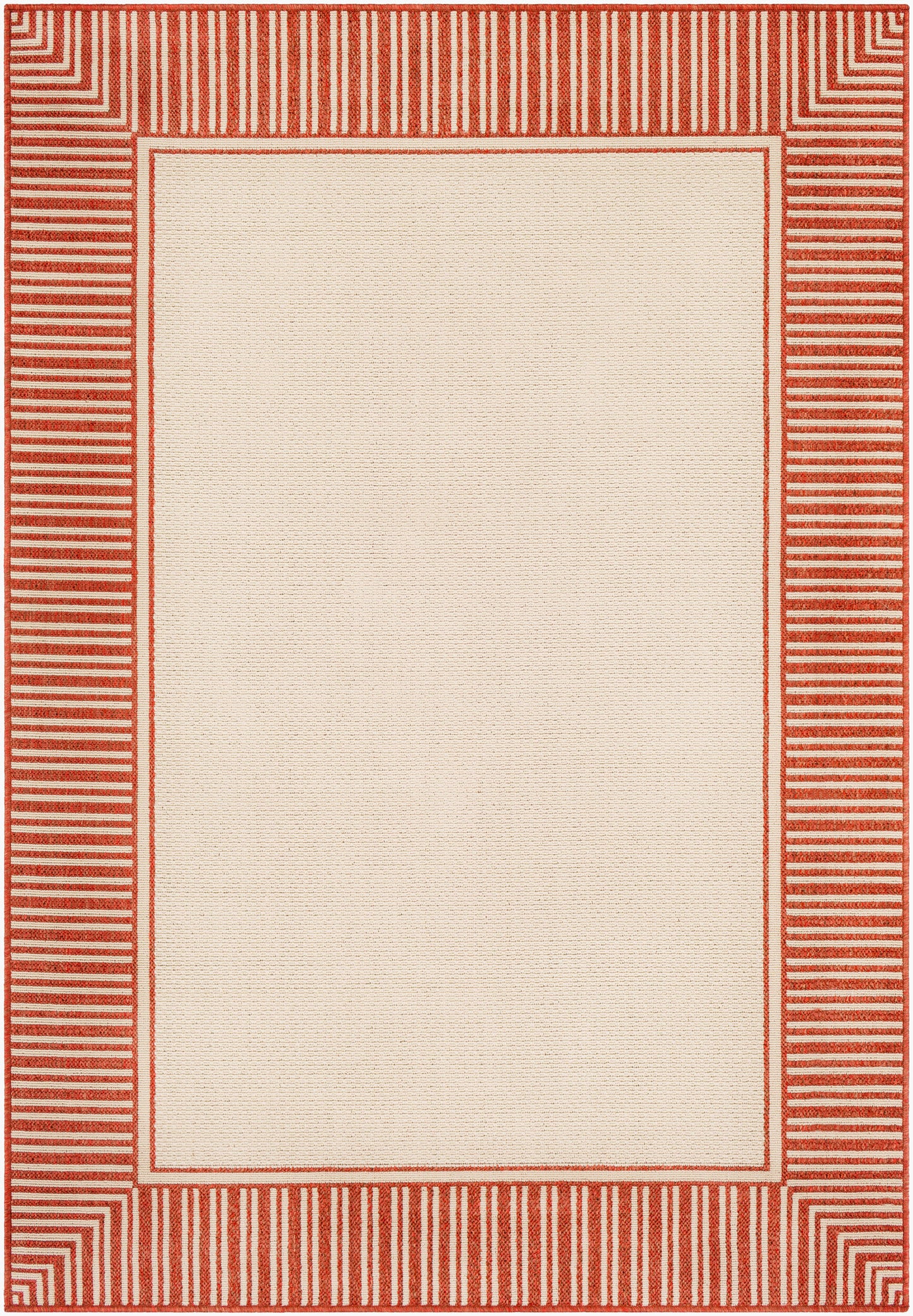 Alfresco ALF-9683 2' x 4' Machine Woven Indoor/Outdoor Accent Rug