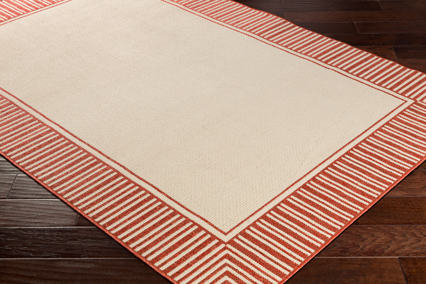 Alfresco ALF-9683 7ft Square Machine Woven Indoor/Outdoor Area Rug