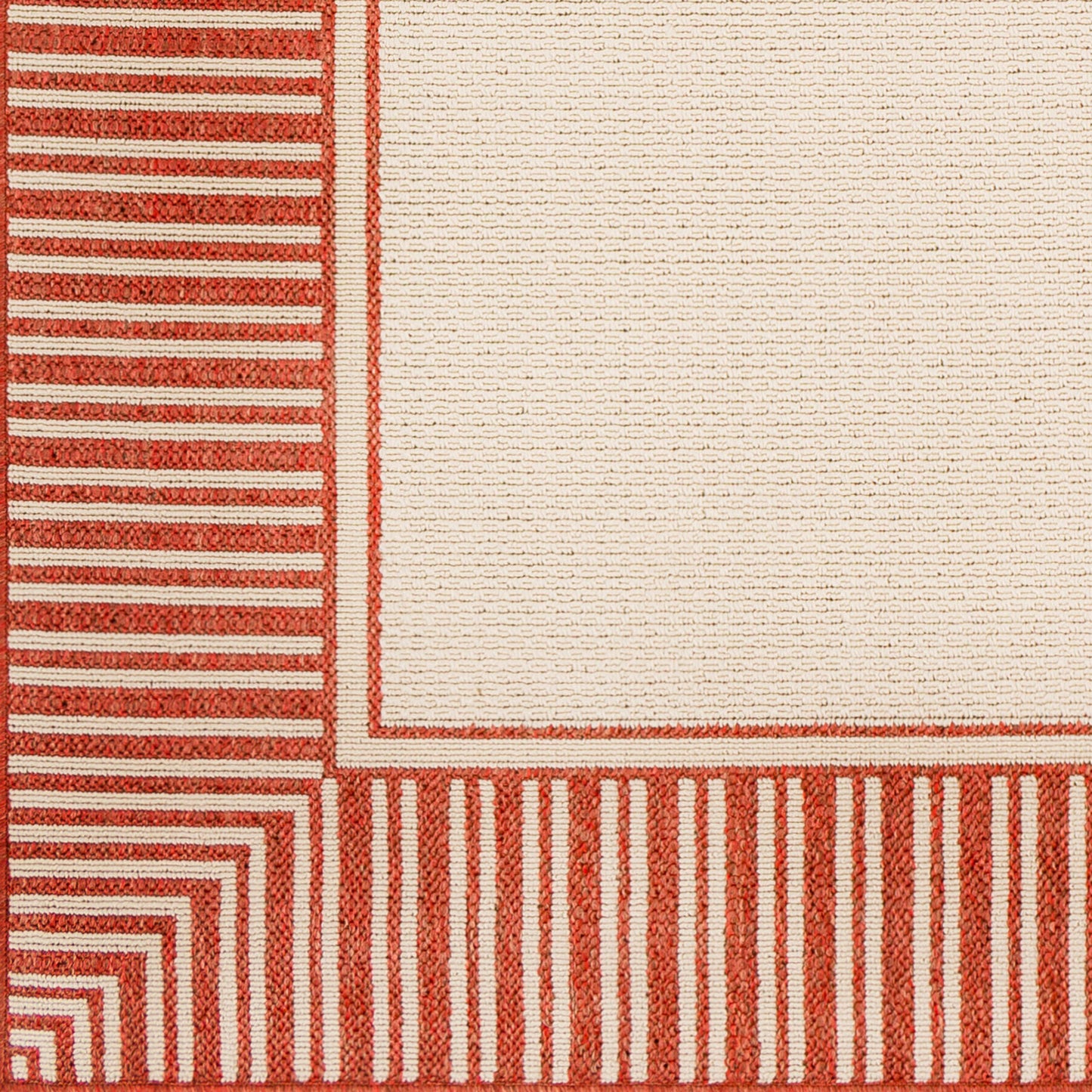 Alfresco ALF-9683 7ft Square Machine Woven Indoor/Outdoor Area Rug