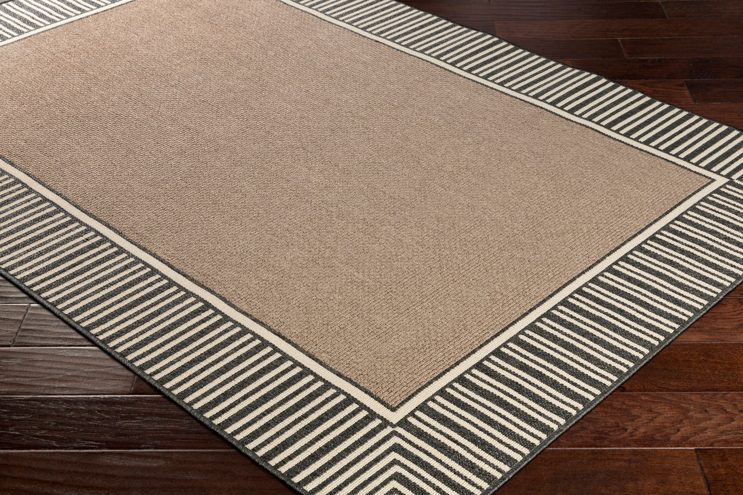 Alfresco ALF-9684 7ft Square Machine Woven Indoor/Outdoor Area Rug