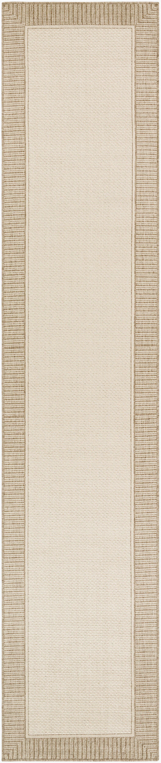 Alfresco ALF-9685 12ft Runner Machine Woven Indoor/Outdoor Runner Rug