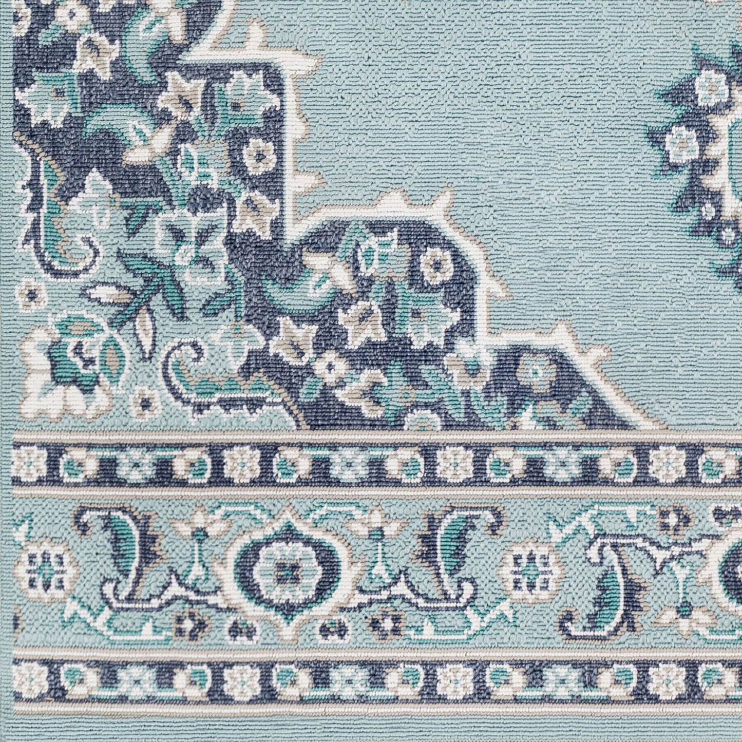 Alfresco ALF-9687 7ft Square Machine Woven Indoor/Outdoor Area Rug