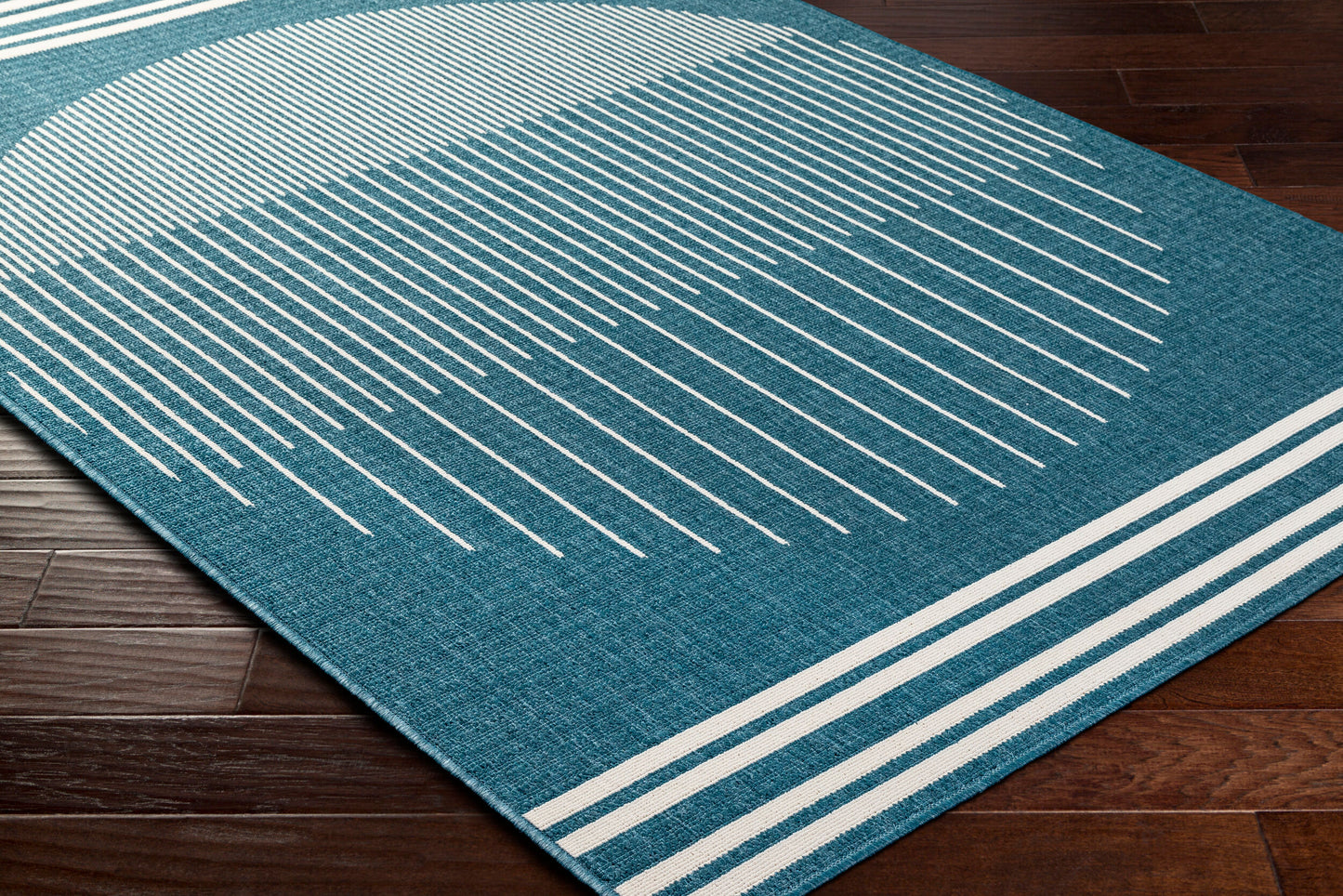 Alfresco ALF-9689 9ft Square Machine Woven Indoor/Outdoor Area Rug