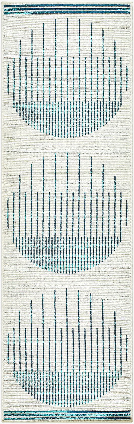 Alfresco ALF-9692 12ft Runner Machine Woven Indoor/Outdoor Runner Rug