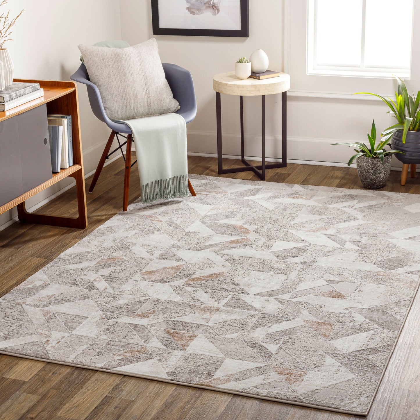 Allegro ALG-2300 5' x 7' Machine Woven Area Rug