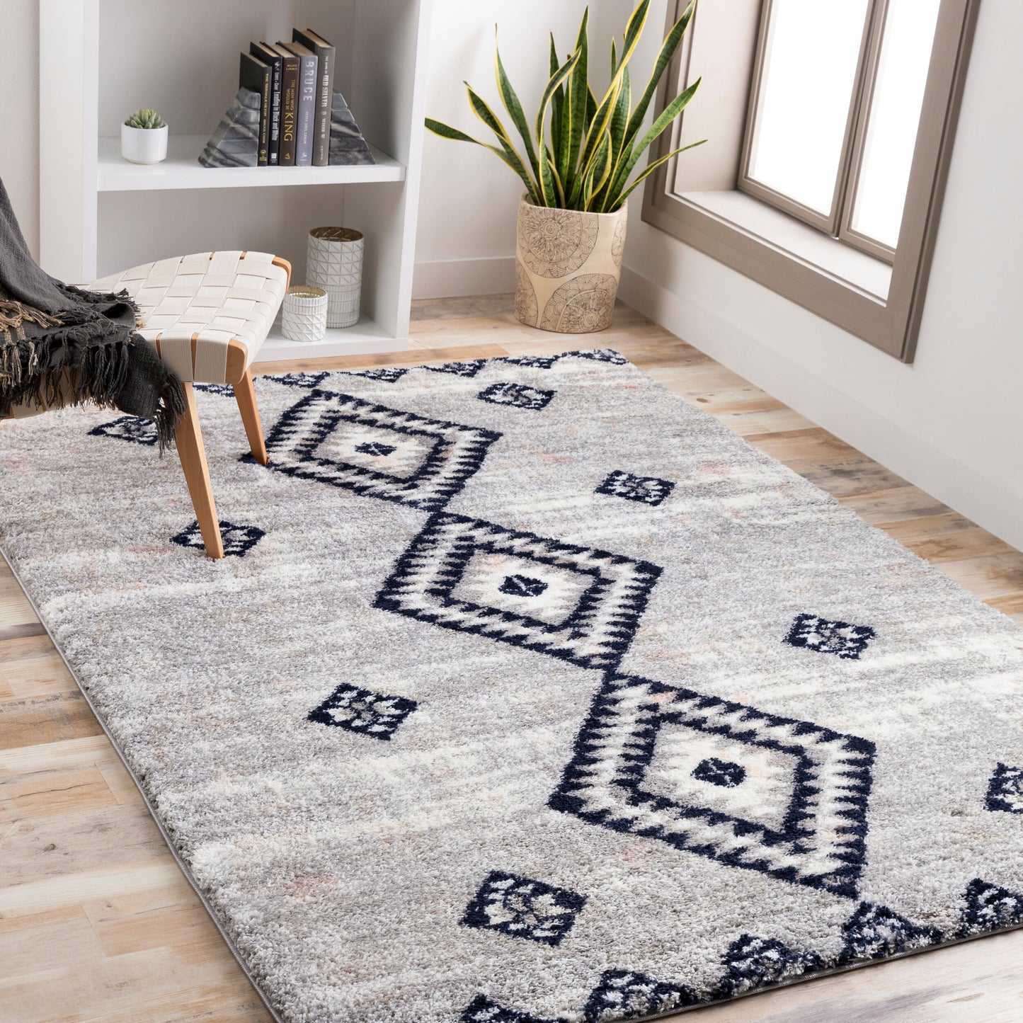 Aliyah Shag ALH-2313 8' x 10' Machine Woven Area Rug