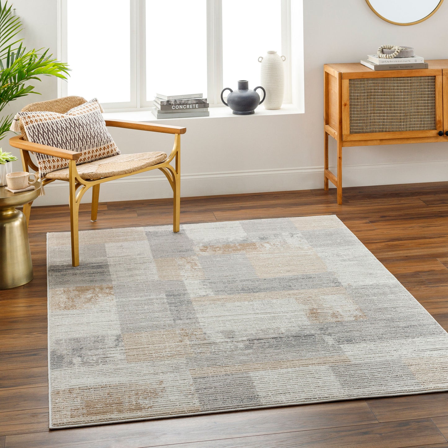 Alamo ALO-2301 8' x 10' Machine Woven Area Rug