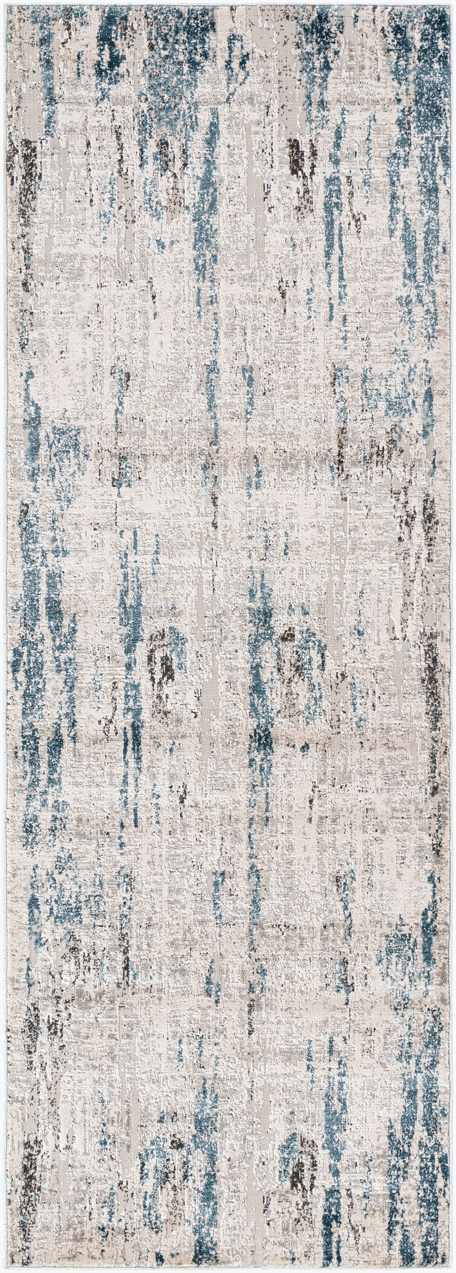 Alpine ALP-2317 7ft Runner Machine Woven Runner Rug