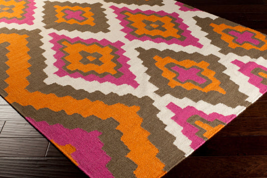 Alfombra de lana hecha a mano Alameda AMD-1028 de 1,52 m x 2,44 m