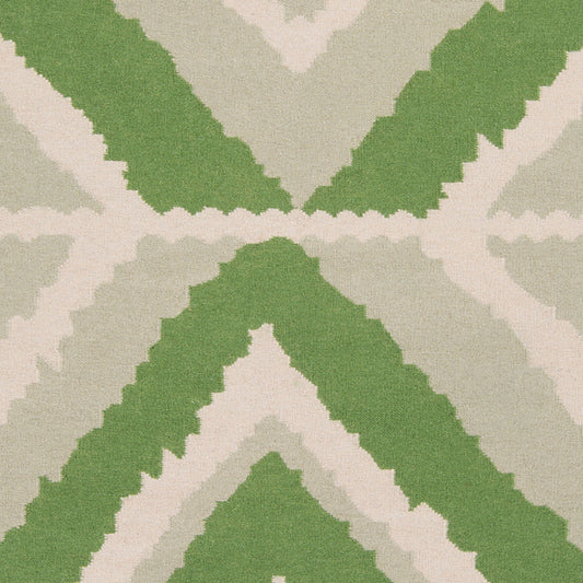 Alfombra decorativa de lana hecha a mano Alameda AMD-1045 de 2' x 3'