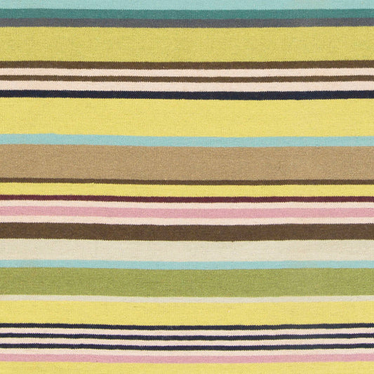 Alfombra decorativa de lana hecha a mano Alameda AMD-1053 de 2' x 3'