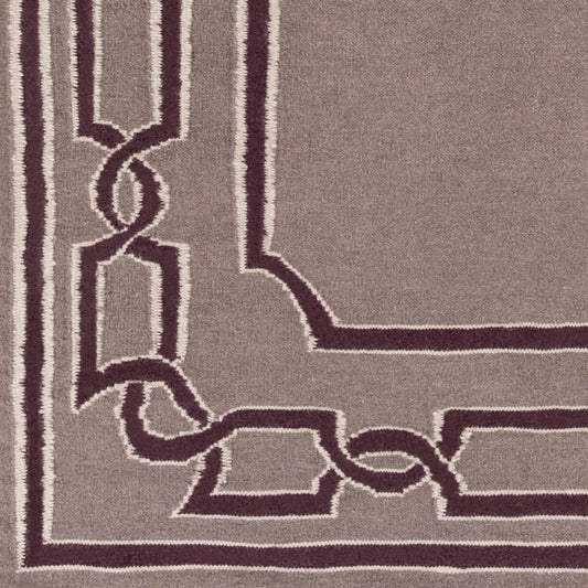 Alfombra decorativa de lana hecha a mano Alameda AMD-1054 de 3' x 5'